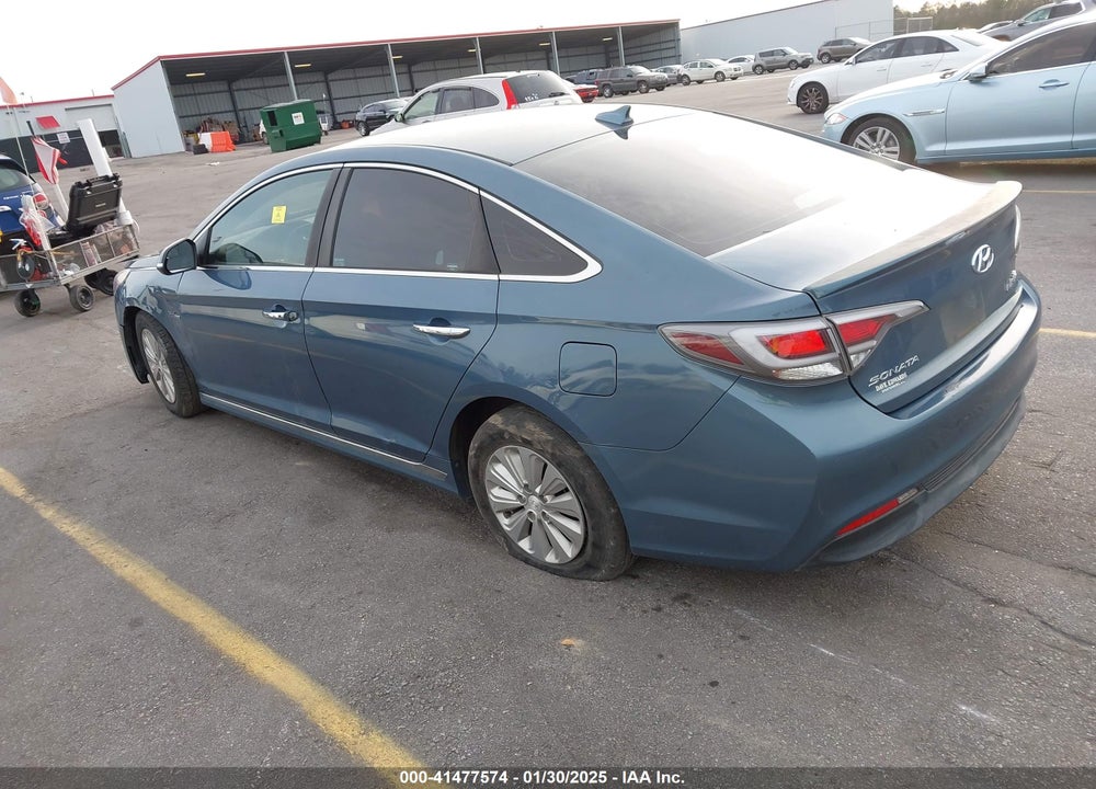 2016 HYUNDAI SONATA HYBRID SE VIN: KMHE24L10GA010863