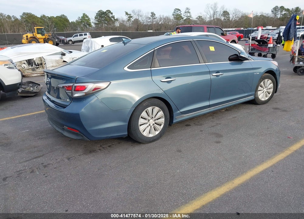 2016 HYUNDAI SONATA HYBRID SE VIN: KMHE24L10GA010863