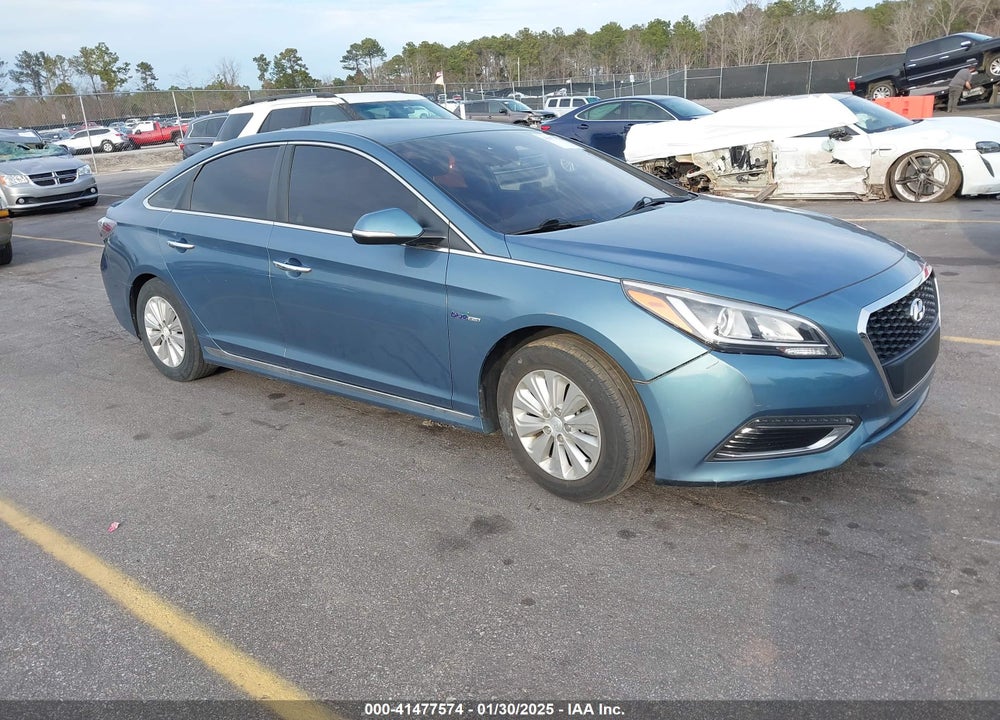 2016 HYUNDAI SONATA HYBRID SE VIN: KMHE24L10GA010863