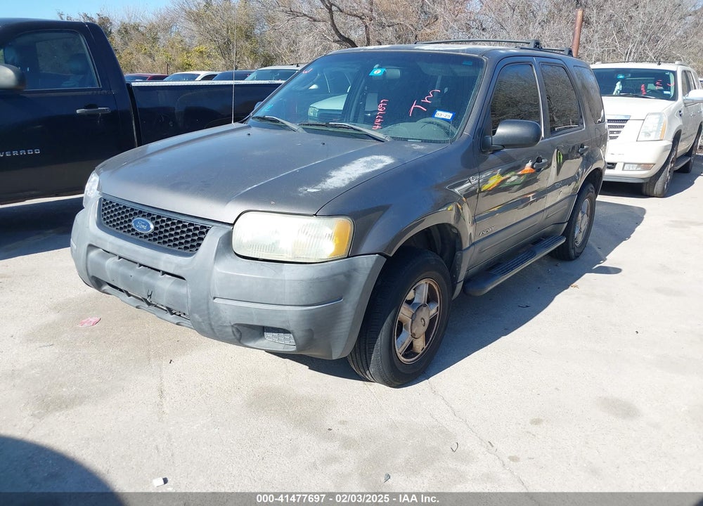 2002 FORD ESCAPE XLS VIN: 1FMYU01112KD12524