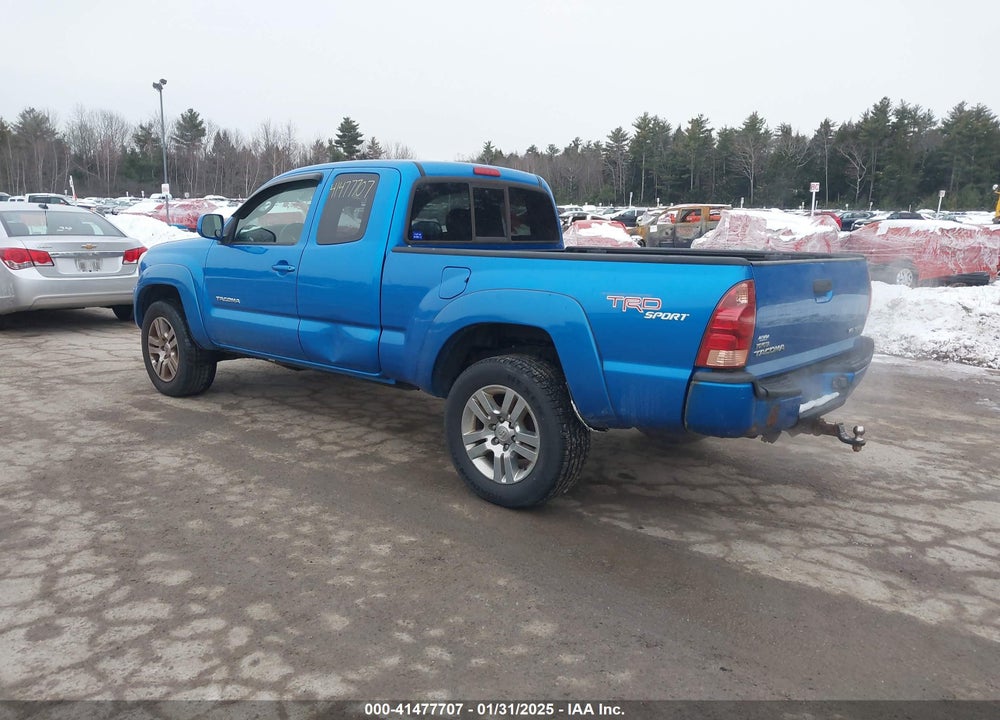 2005 TOYOTA TACOMA ACCESS CAB VIN: 5TEUU42N95Z077477