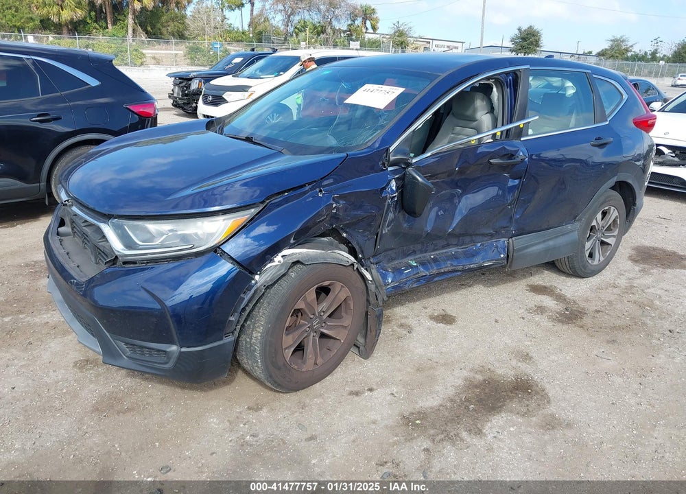 2019 HONDA CR-V LX VIN: 2HKRW5H31KH411432