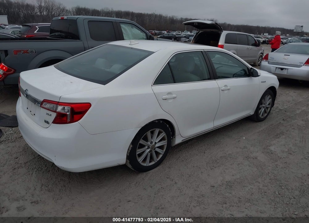 2012 TOYOTA CAMRY HYBRID VIN: 4T1BD1FK0CU038820
