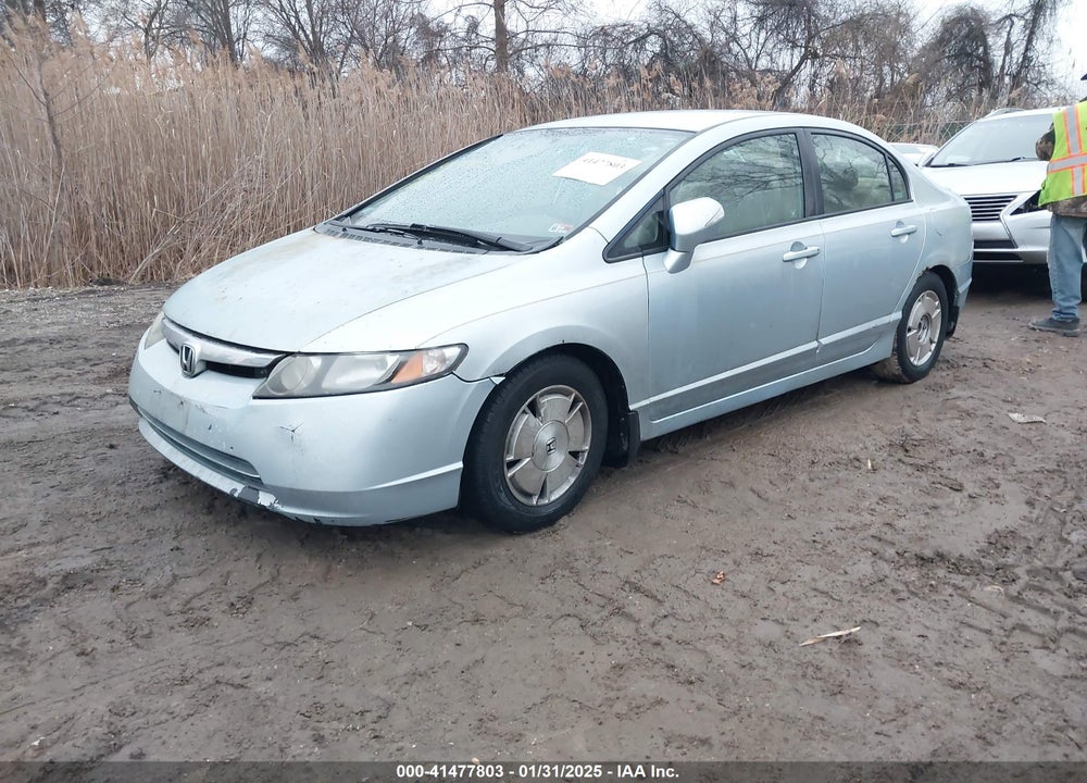 2006 HONDA CIVIC HYBRID VIN: JHMFA36266S015454