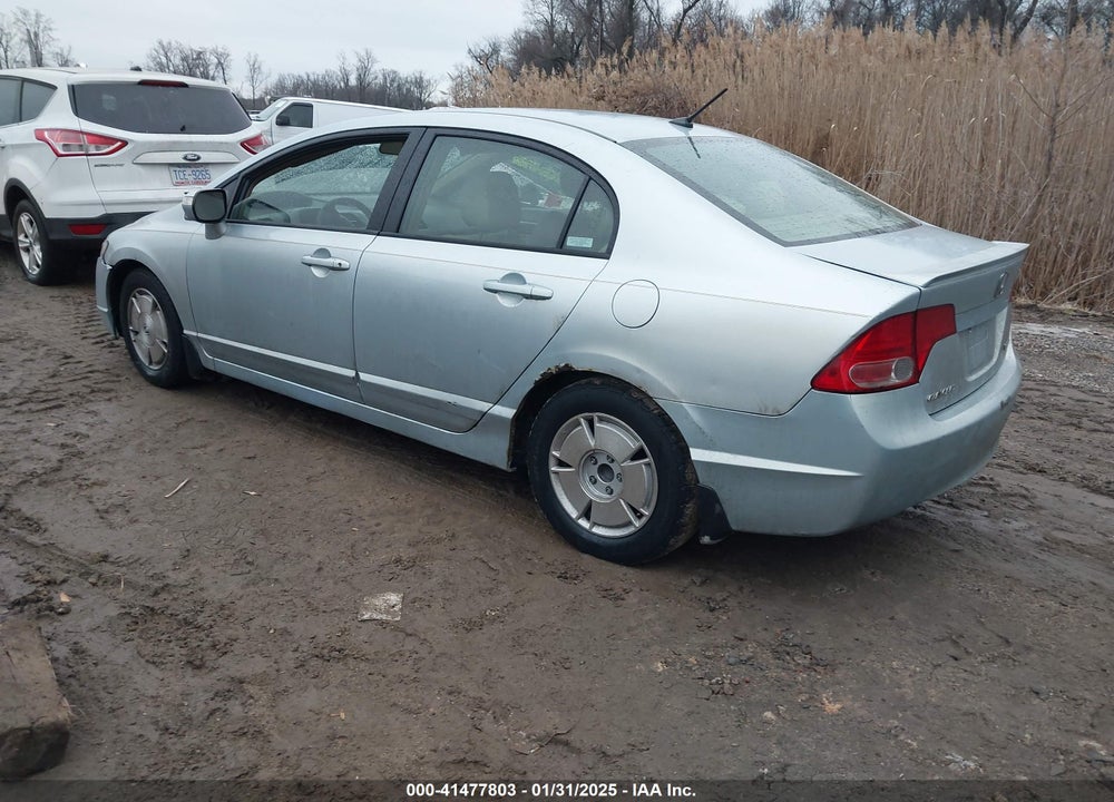 2006 HONDA CIVIC HYBRID VIN: JHMFA36266S015454