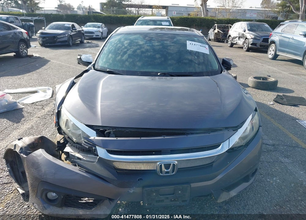 2016 HONDA CIVIC VIN: 19XFC1F49GE212429