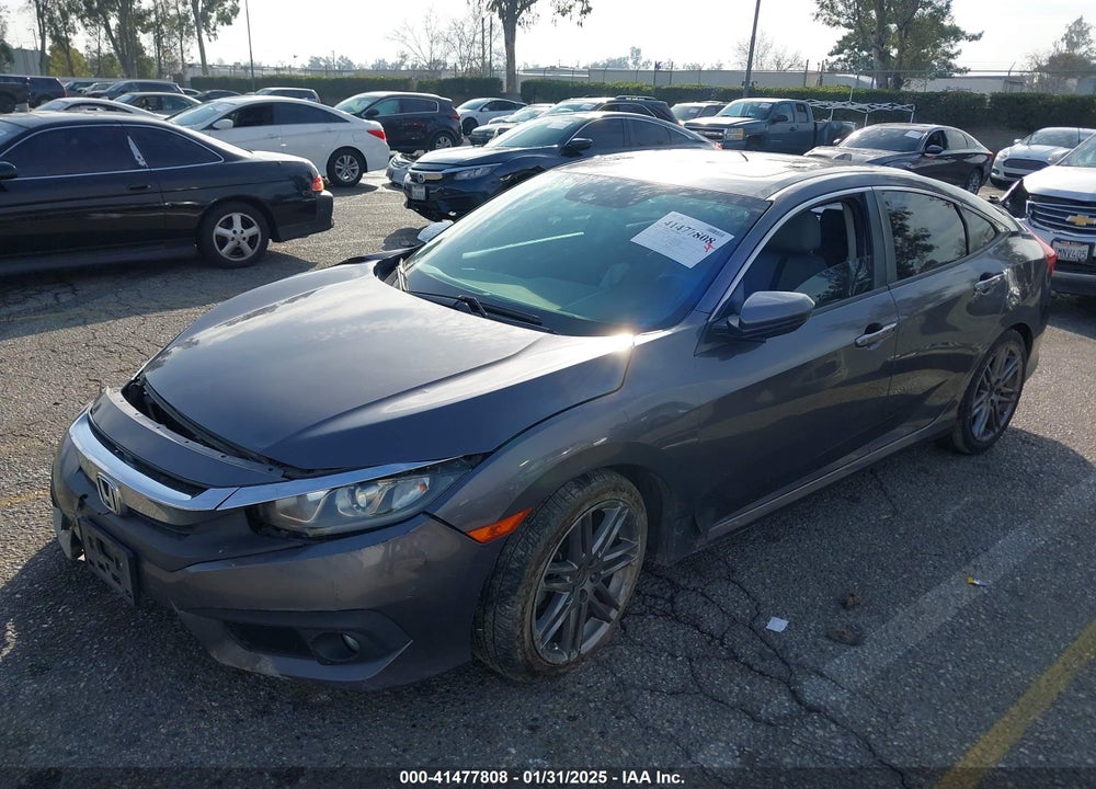 2016 HONDA CIVIC VIN: 19XFC1F49GE212429