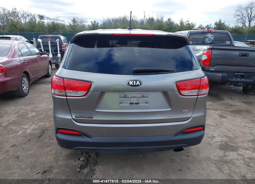 2016 KIA SORENTO 2.4L L VIN: 5XYPG4A36GG124871