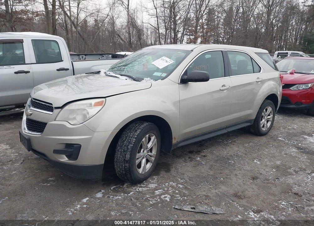 2013 CHEVROLET EQUINOX LS VIN: 2GNALBEK4D6245017