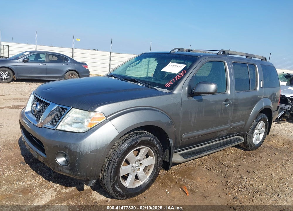 2008 NISSAN PATHFINDER SE VIN: 5N1AR18U48C635588