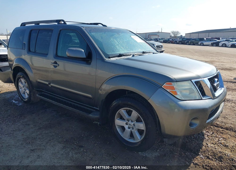2008 NISSAN PATHFINDER SE VIN: 5N1AR18U48C635588