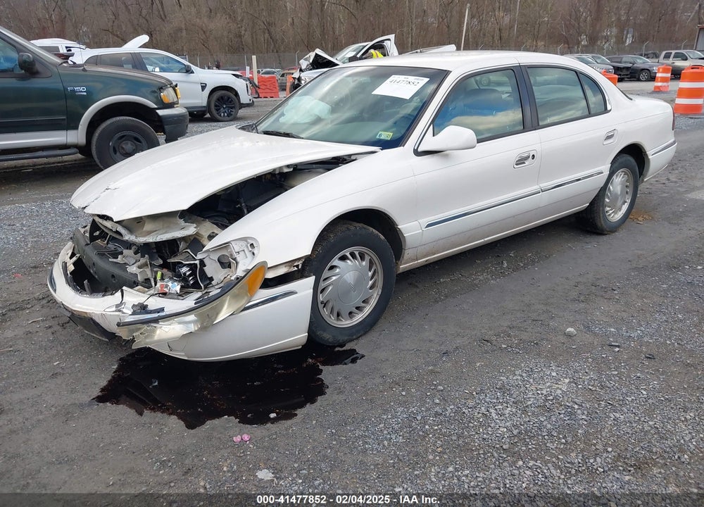 1998 LINCOLN CONTINENTAL VIN: 1LNFM97VXWY619313