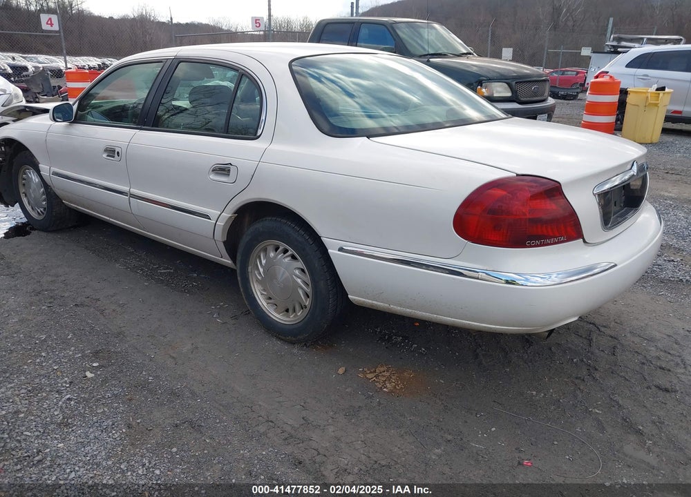 1998 LINCOLN CONTINENTAL VIN: 1LNFM97VXWY619313