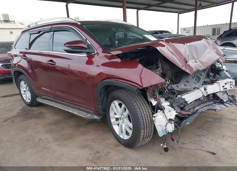 2014 TOYOTA HIGHLANDER LE VIN: 5TDZARFHXES006608