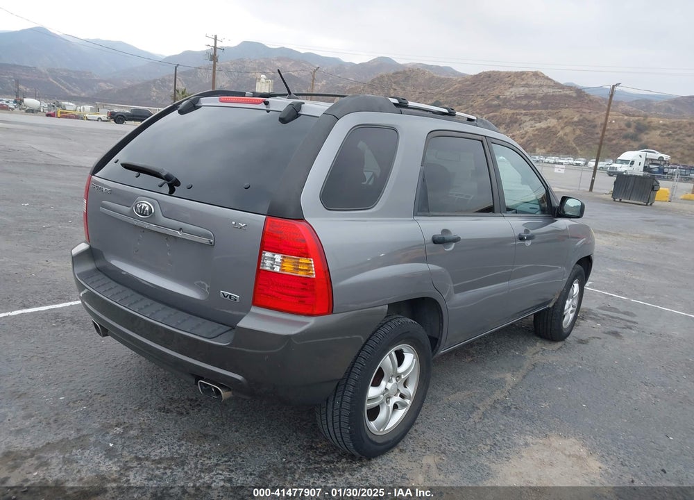 2007 KIA SPORTAGE LX V6 VIN: KNDJF723377363249
