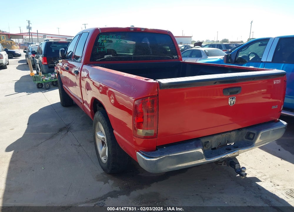 2006 DODGE RAM 1500 SLT VIN: 1D7HA18N66S593999