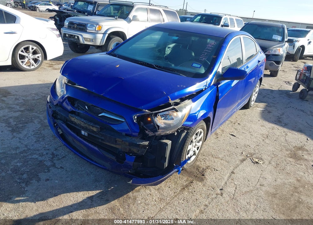 2013 HYUNDAI ACCENT GLS VIN: KMHCT4AE8DU573258