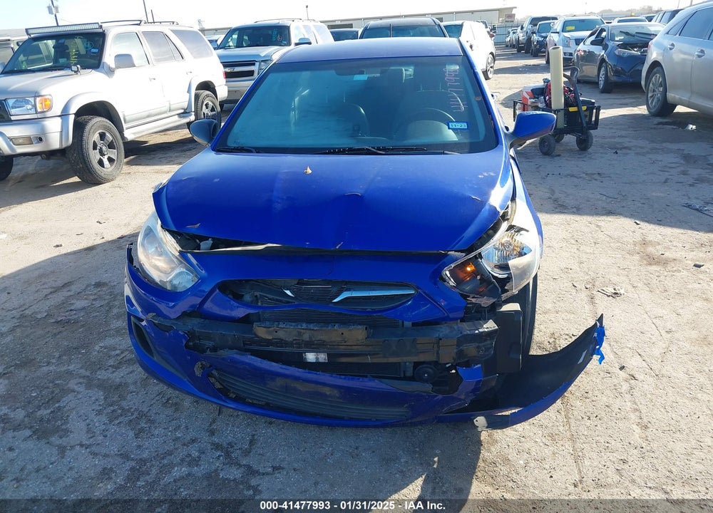 2013 HYUNDAI ACCENT GLS VIN: KMHCT4AE8DU573258
