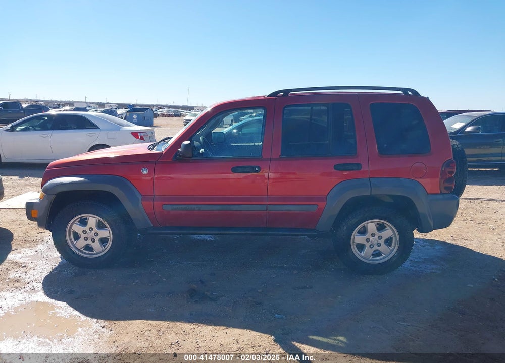 2005 JEEP LIBERTY VIN: 1J4GL48K05W692441