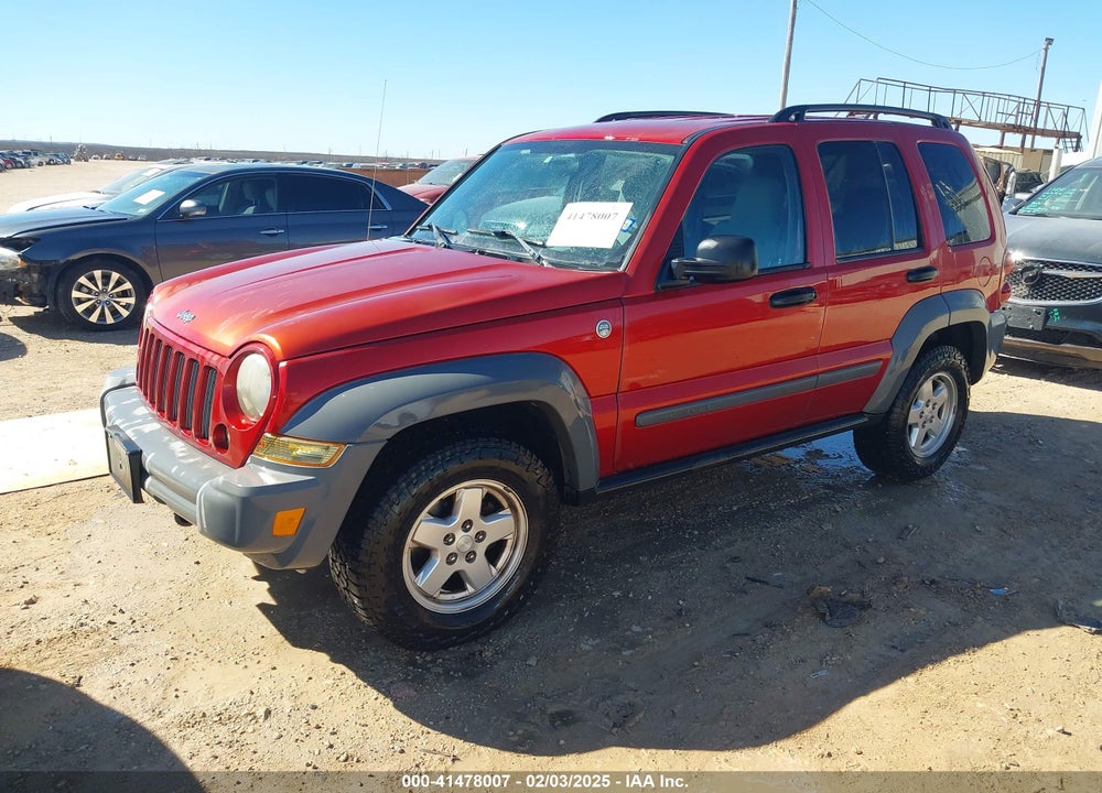 2005 JEEP LIBERTY VIN: 1J4GL48K05W692441