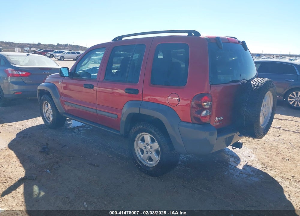 2005 JEEP LIBERTY VIN: 1J4GL48K05W692441