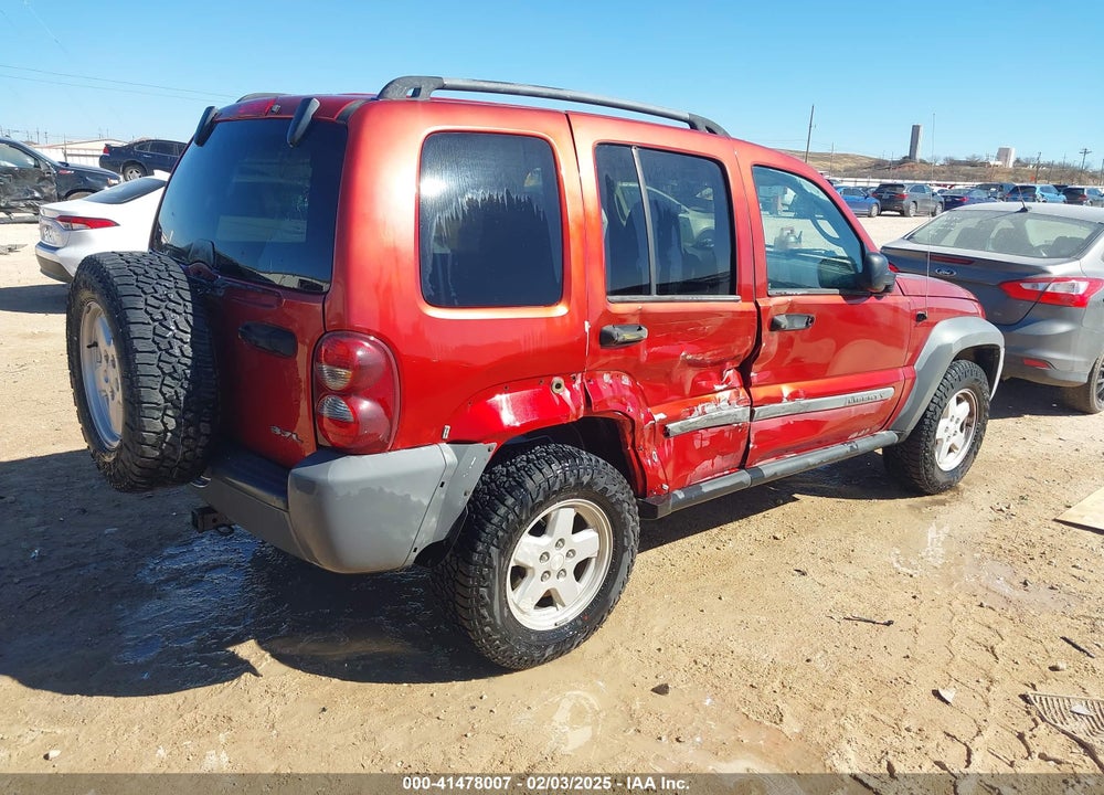2005 JEEP LIBERTY VIN: 1J4GL48K05W692441