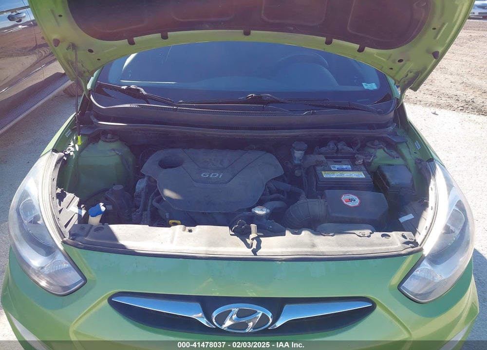2012 HYUNDAI ACCENT SE VIN: KMHCU5AE2CU028173