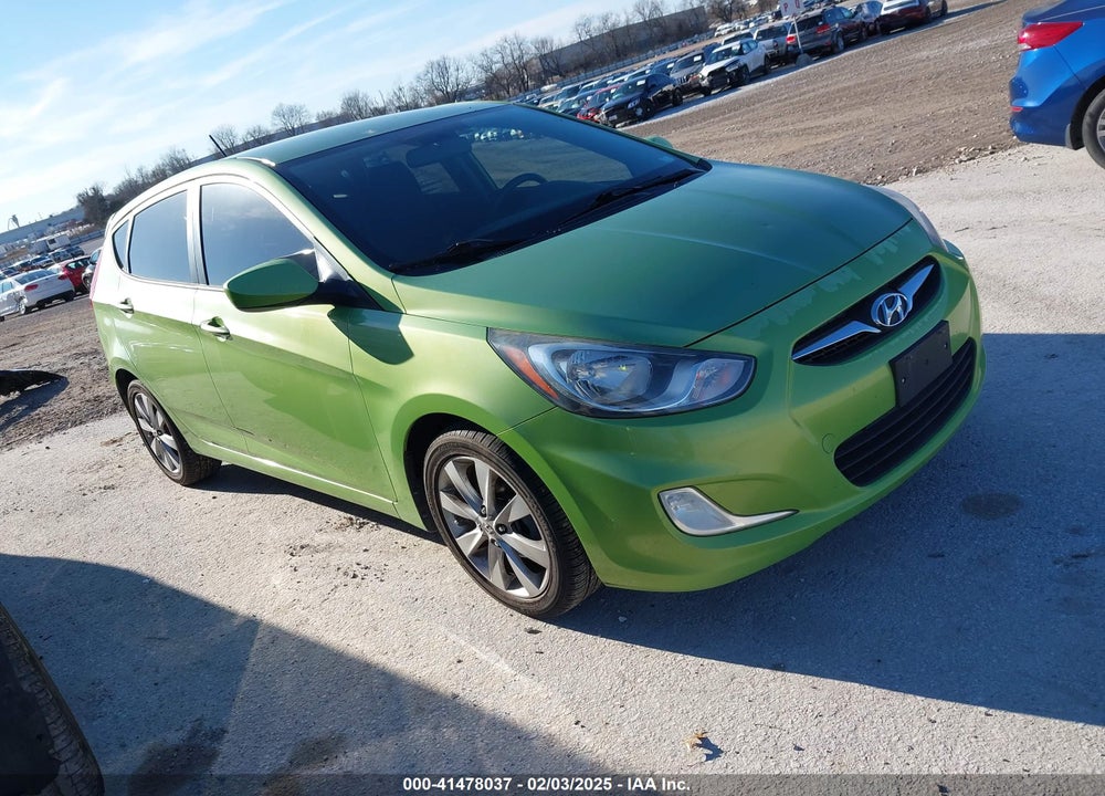 2012 HYUNDAI ACCENT SE VIN: KMHCU5AE2CU028173