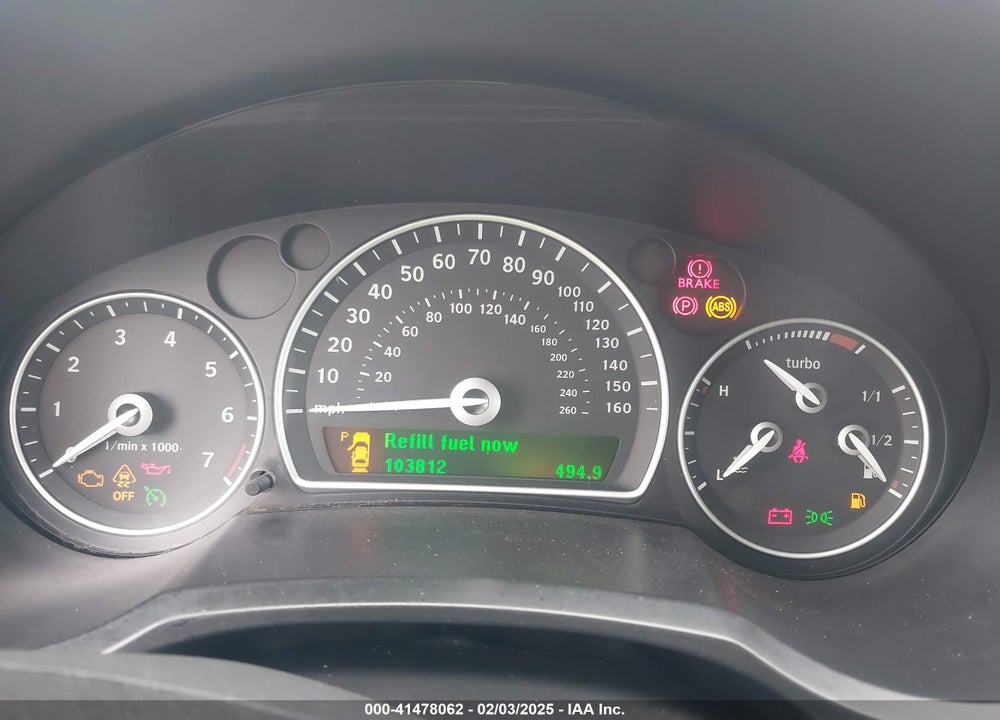 2007 SAAB 9-3 2.0T VIN: YS3FD79Y676109823