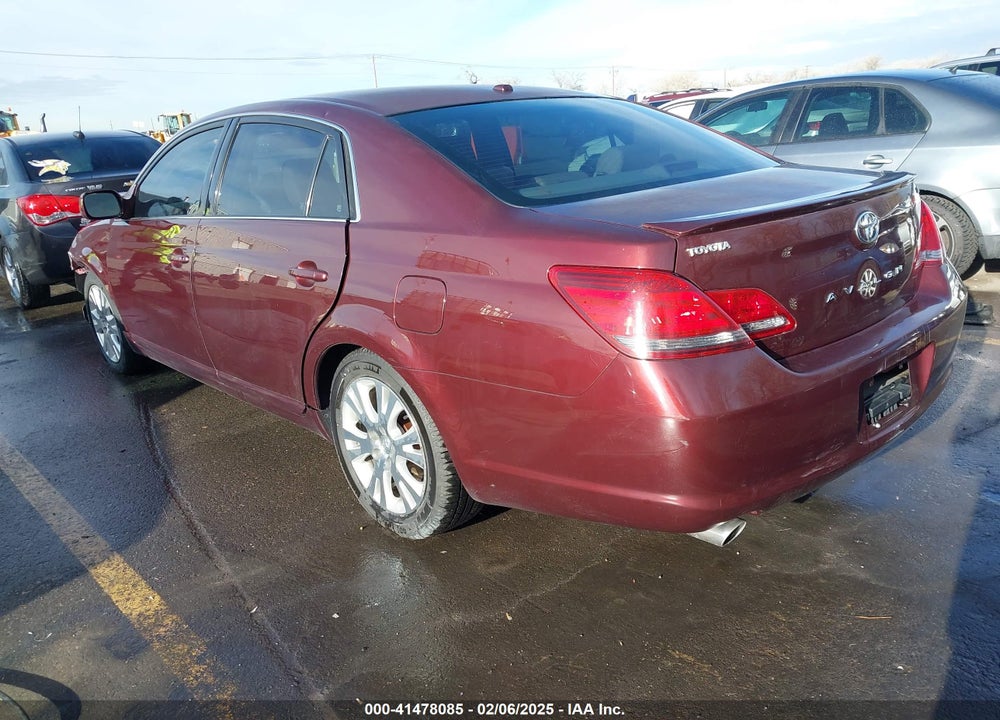 2009 TOYOTA AVALON VIN: 4T1BK36B69U348321