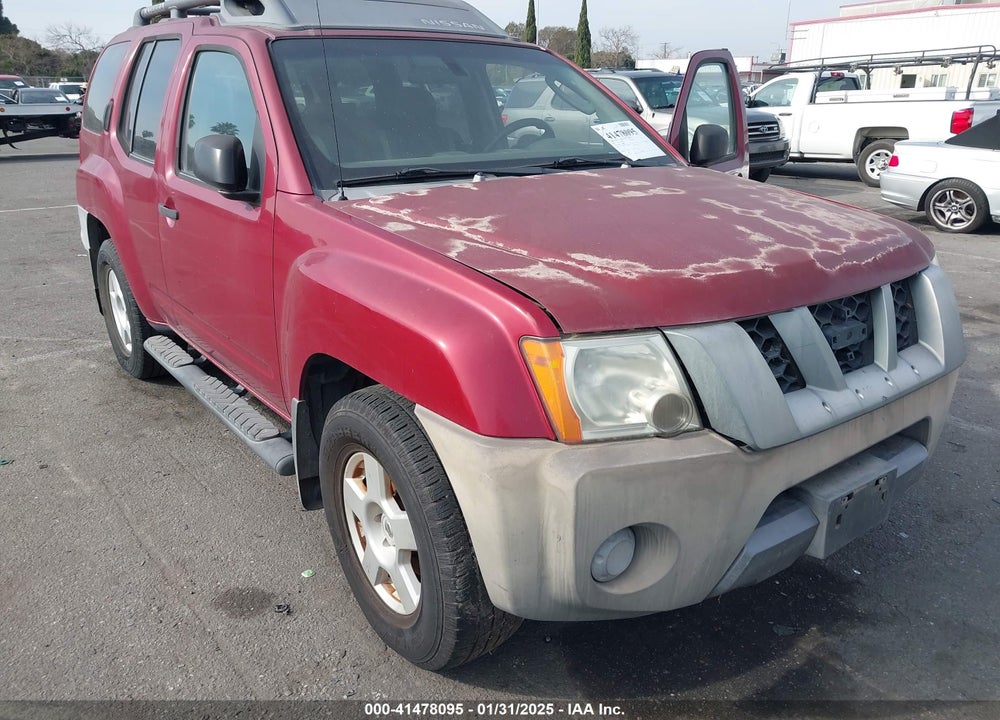 2008 NISSAN XTERRA VIN: 5N1AN08U18C504852