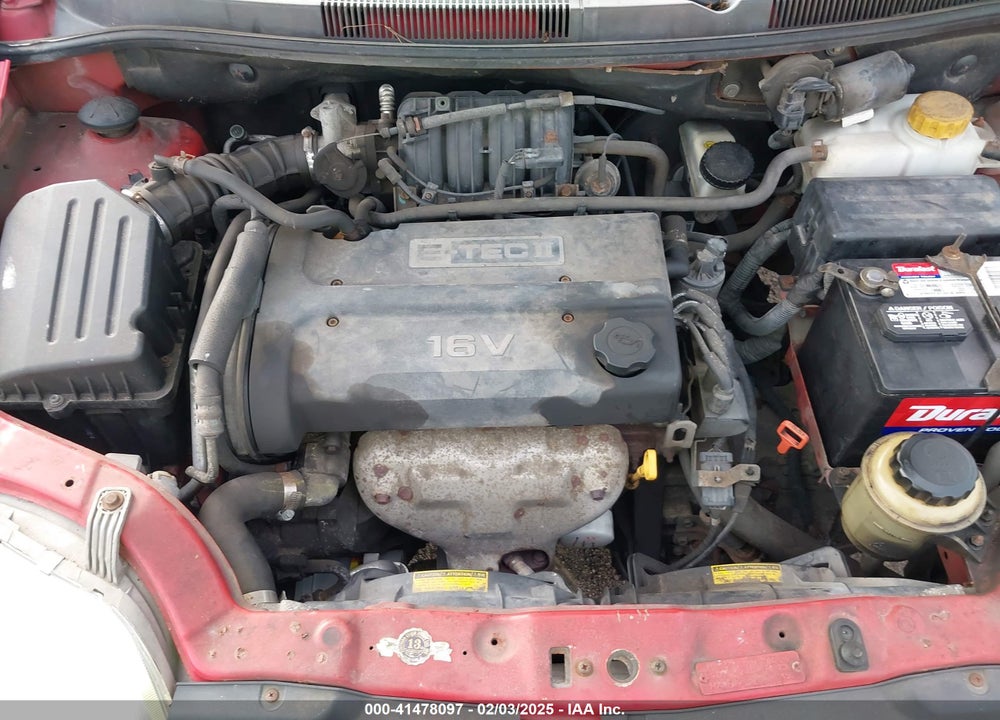 2004 CHEVROLET AVEO LS VIN: KL1TJ62644B152895