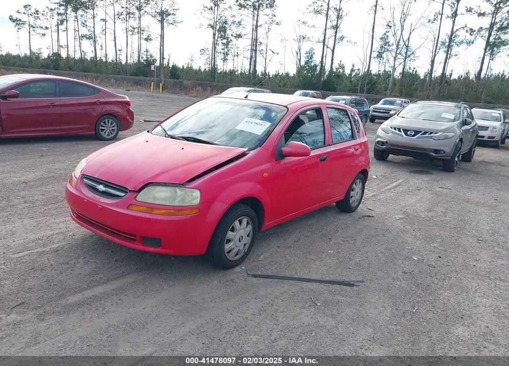 2004 CHEVROLET AVEO LS VIN: KL1TJ62644B152895