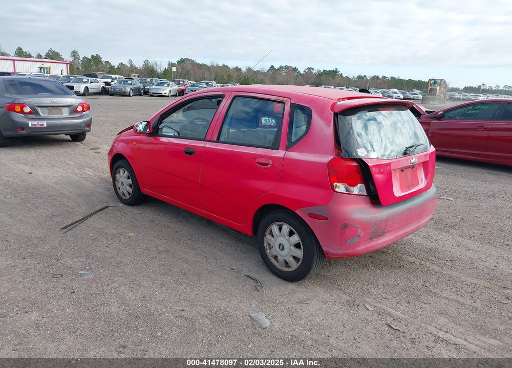 2004 CHEVROLET AVEO LS VIN: KL1TJ62644B152895