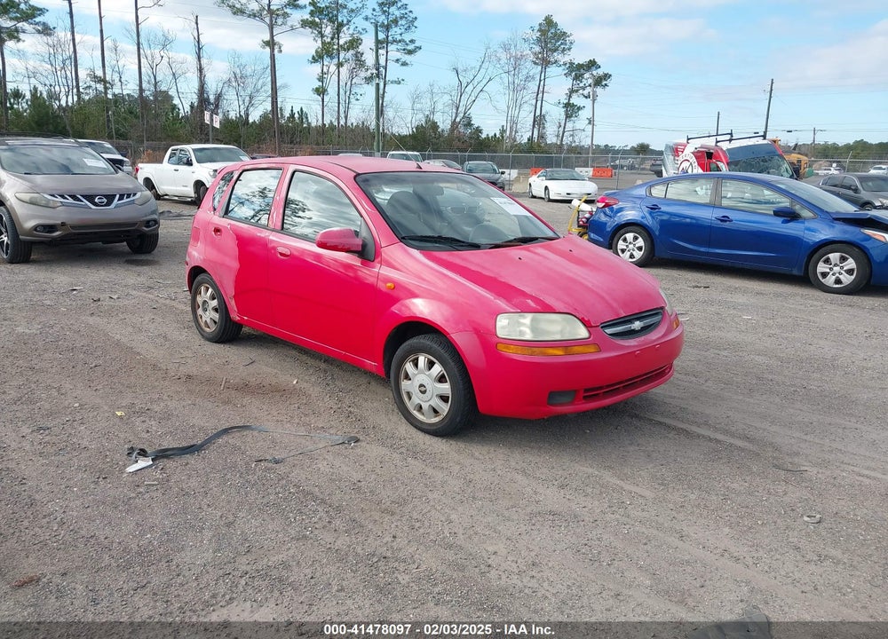 2004 CHEVROLET AVEO LS VIN: KL1TJ62644B152895