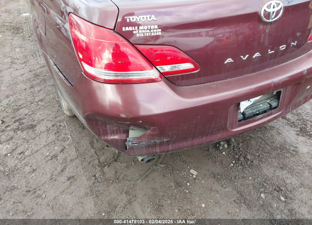 2007 TOYOTA AVALON XLS VIN: 4T1BK36B87U242174