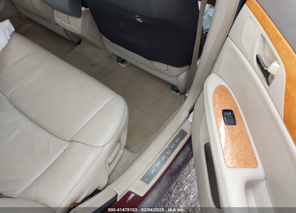 2007 TOYOTA AVALON XLS VIN: 4T1BK36B87U242174