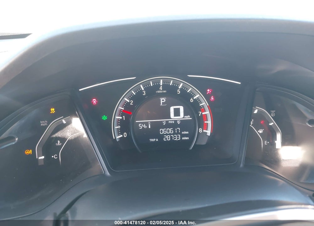2017 HONDA CIVIC VIN: 19XFC2F54HE214329