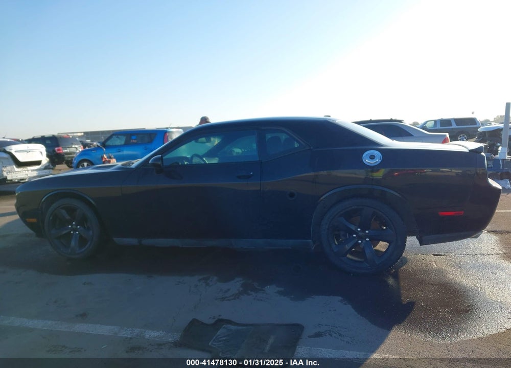 2014 DODGE CHALLENGER SXT VIN: 2C3CDYAG1EH262144