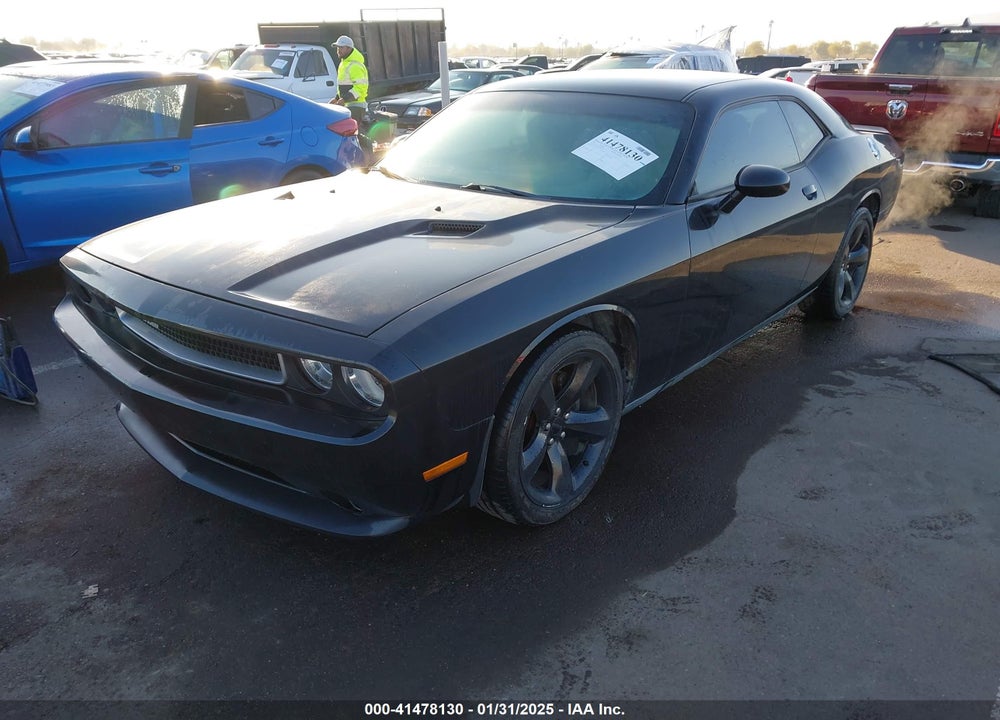 2014 DODGE CHALLENGER SXT VIN: 2C3CDYAG1EH262144