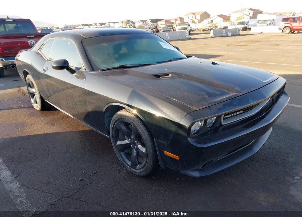 2014 DODGE CHALLENGER SXT VIN: 2C3CDYAG1EH262144