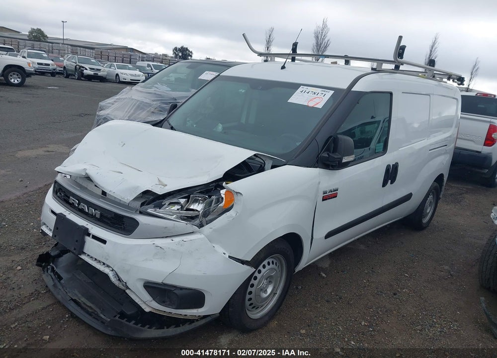 2022 RAM PROMASTER CITY CARGO VAN VIN: ZFBHRFAB1N6W68957