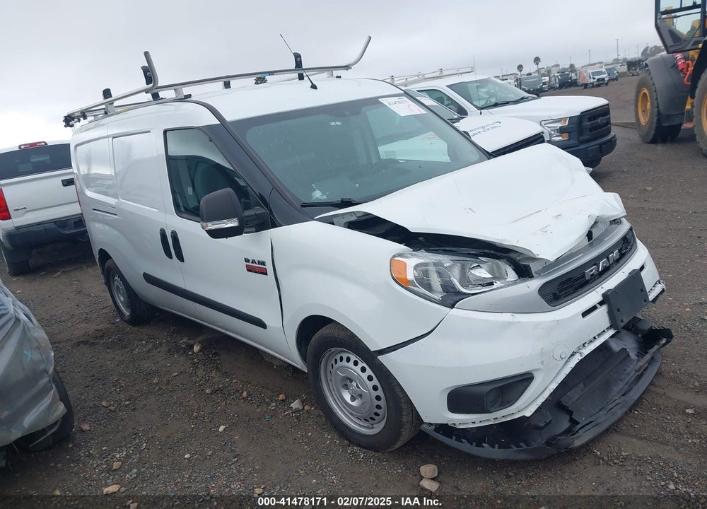 2022 RAM PROMASTER CITY CARGO VAN VIN: ZFBHRFAB1N6W68957