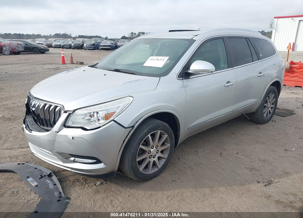 2016 BUICK ENCLAVE LEATHER VIN: 5GAKRBKD6GJ104931