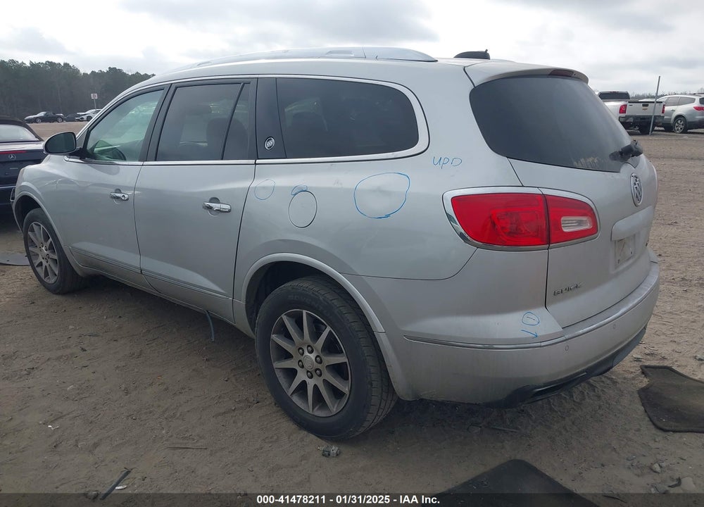 2016 BUICK ENCLAVE LEATHER VIN: 5GAKRBKD6GJ104931