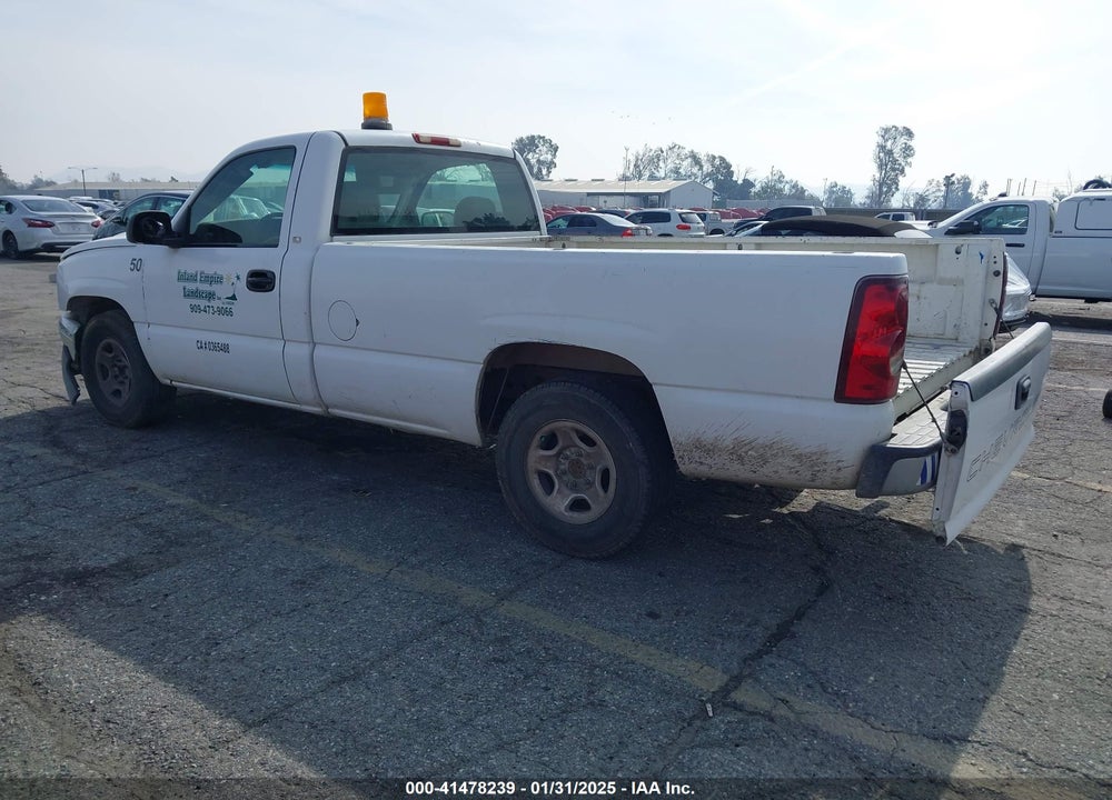 2003 CHEVROLET SILVERADO 1500 WORK TRUCK VIN: 1GCEC14V33Z130377