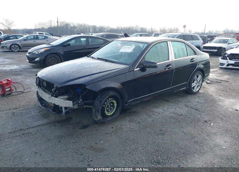 2010 MERCEDES-BENZ C 300 VIN: WDDGF5EB1AR110644