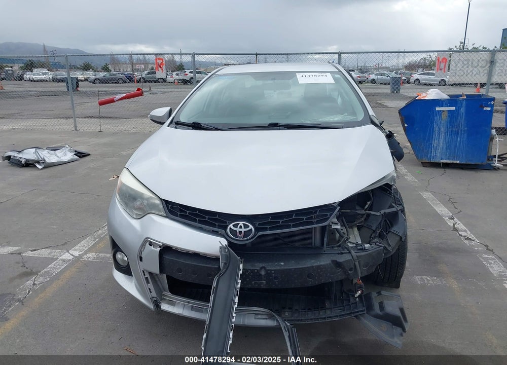 2015 TOYOTA COROLLA S PLUS VIN: 5YFBURHE8FP274420