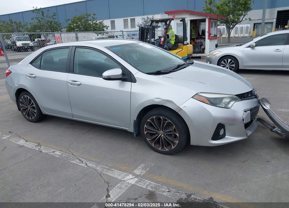 2015 TOYOTA COROLLA S PLUS VIN: 5YFBURHE8FP274420