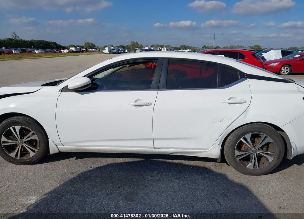 2022 NISSAN SENTRA SV XTRONIC CVT VIN: 3N1AB8CV8NY202797